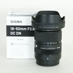SIGMA 18-50mm F2.8 DC DN｜Contemporary [フジフイルムX用]