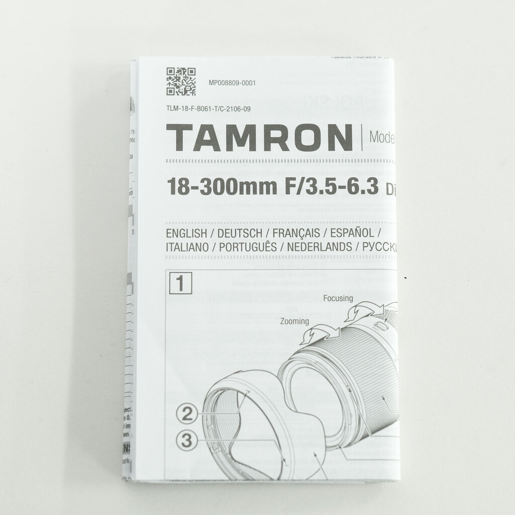 TAMRON 18-300mm F/3.5-6.3 Di III-A VC VXD (Model B061) [ソニーE用]