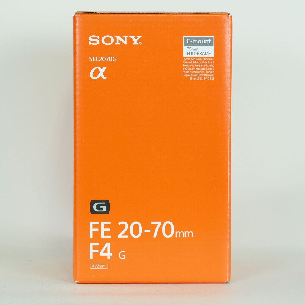 SONY FE 20-70mm F4 G SEL2070G