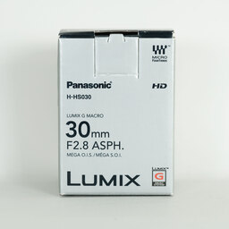 Panasonic LUMIX G MACRO 30mm F2.8 ASPH. MEGA O.I.S. Panasonic LUMIX G MACRO 30mm F2.8 ASPH. MEGA O.I.S.
