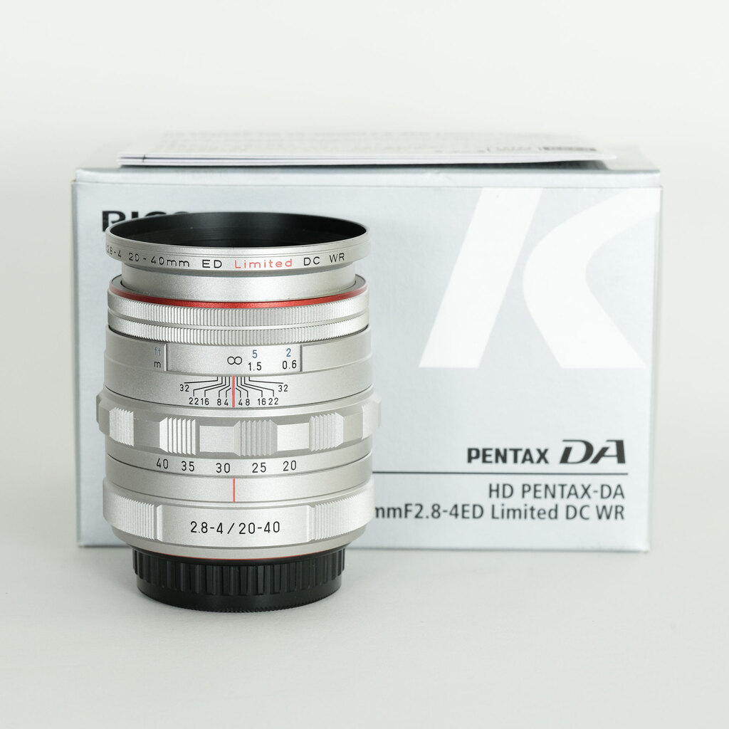 PENTAX HD DA20-40mm F2.8-4ED Limited DC WR シルバー