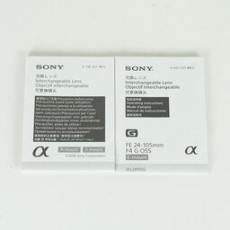 SONY FE 24-105mm F4 G OSS SEL24105G SONY FE 24-105mm F4 G OSS SEL24105G