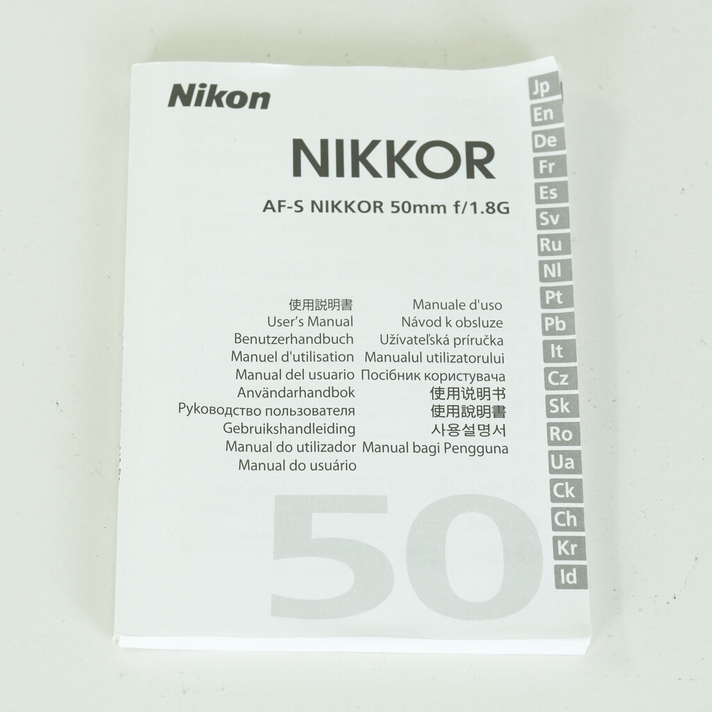 Nikon AF-S NIKKOR 50mm f/1.8G Nikon AF-S NIKKOR 50mm f/1.8G