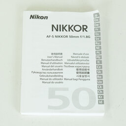 Nikon AF-S NIKKOR 50mm f/1.8G Nikon AF-S NIKKOR 50mm f/1.8G