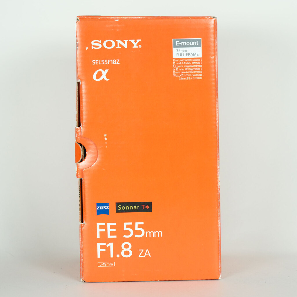 SONY Sonnar T* FE 55mm F1.8 ZA SEL55F18Z SONY Sonnar T* FE 55mm F1.8 ZA SEL55F18Z