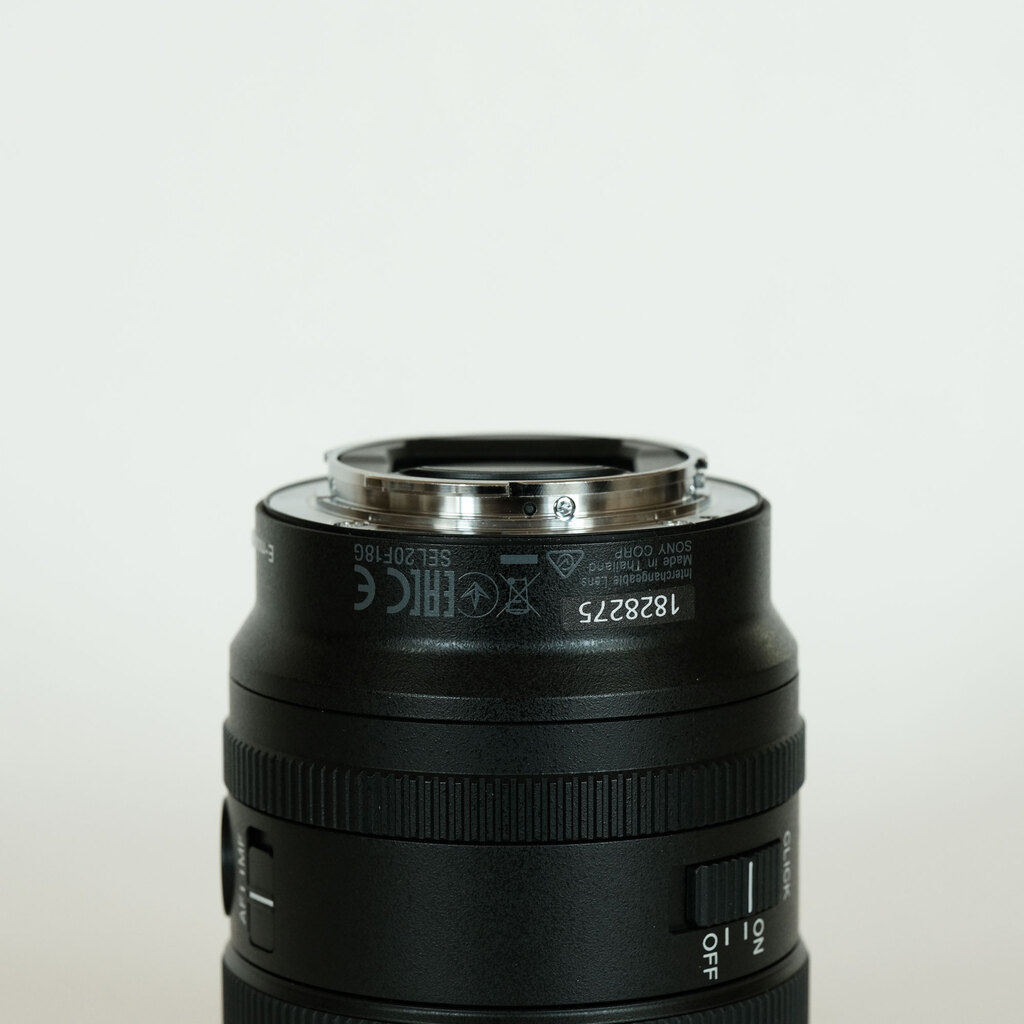 SONY FE 20mm F1.8 G SEL20F18G
