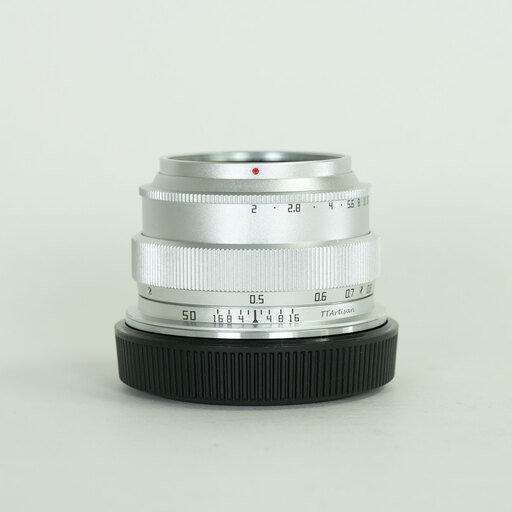 銘匠光学 TTArtisan 50mm F2 (キヤノンRF用) シルバー
