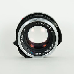 Voigtlander NOKTON Classic 40mm F1.4 SC VM [ライカM用]