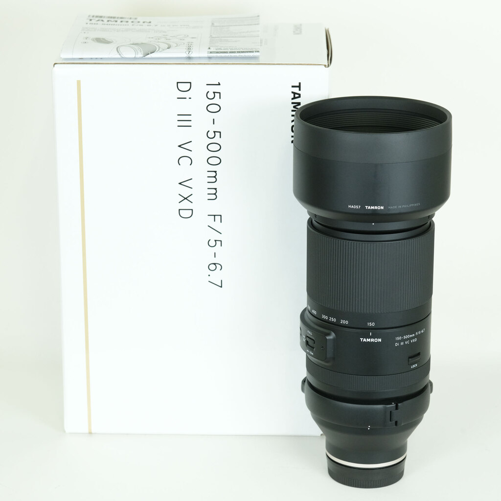 TAMRON 150-500mm F/5-6.7 Di III VC VXD（Model A057）[ソニーE用]