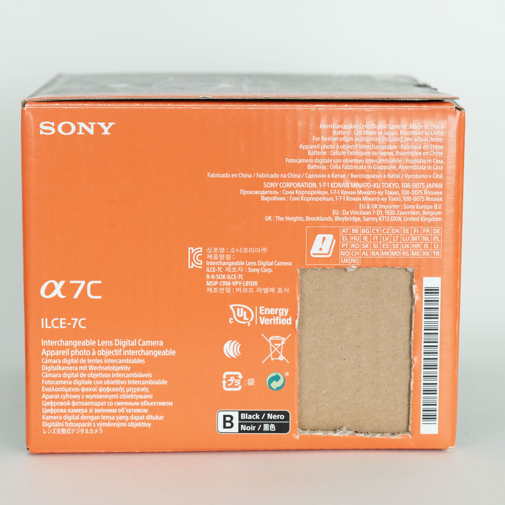 SONY α7C（ILCE-7C）