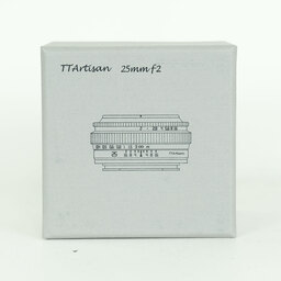 銘匠光学 TTArtisan 25mm F2 C (フジフイルムX用) ブラック 銘匠光学 TTArtisan 25mm F2 C (フジフイルムX用) ブラック