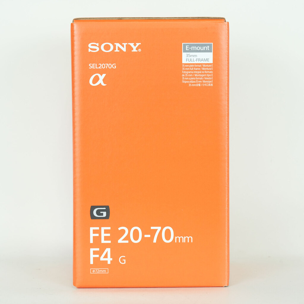 SONY FE 20-70mm F4 G SEL2070G