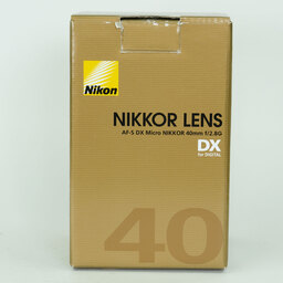 Nikon AF-S DX Micro NIKKOR 40mm f/2.8G