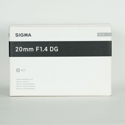 SIGMA 20mm F1.4 DG HSM｜Art [キヤノン用]