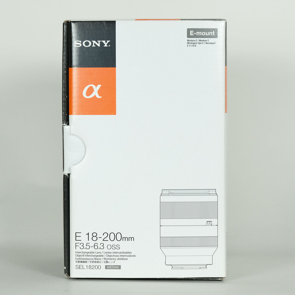 SONY E18-200mm F3.5-6.3 OSS SEL18200 SONY E18-200mm F3.5-6.3 OSS SEL18200