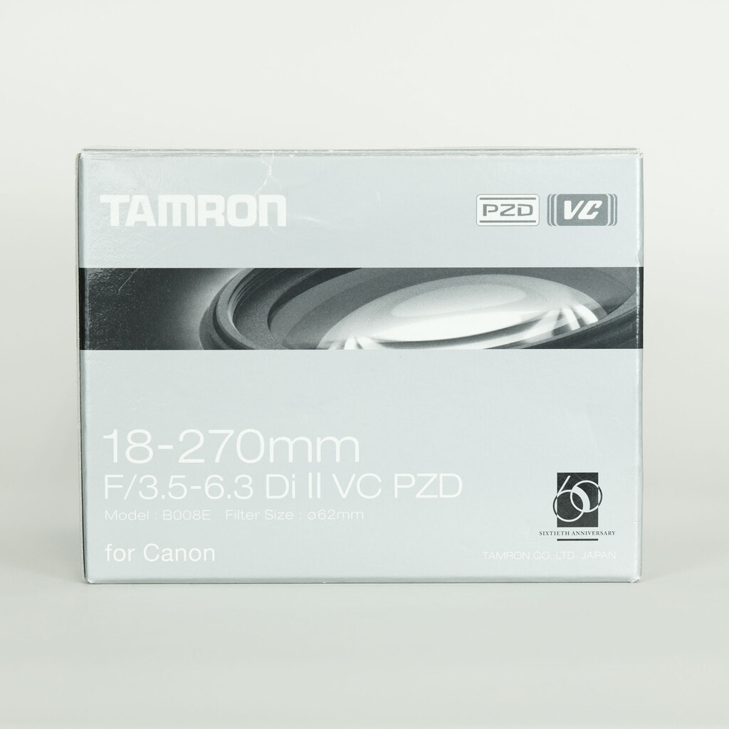 TAMRON 18-270mm F3.5-6.3 DiII VC PZD/Model B008E（キヤノンEF用）
