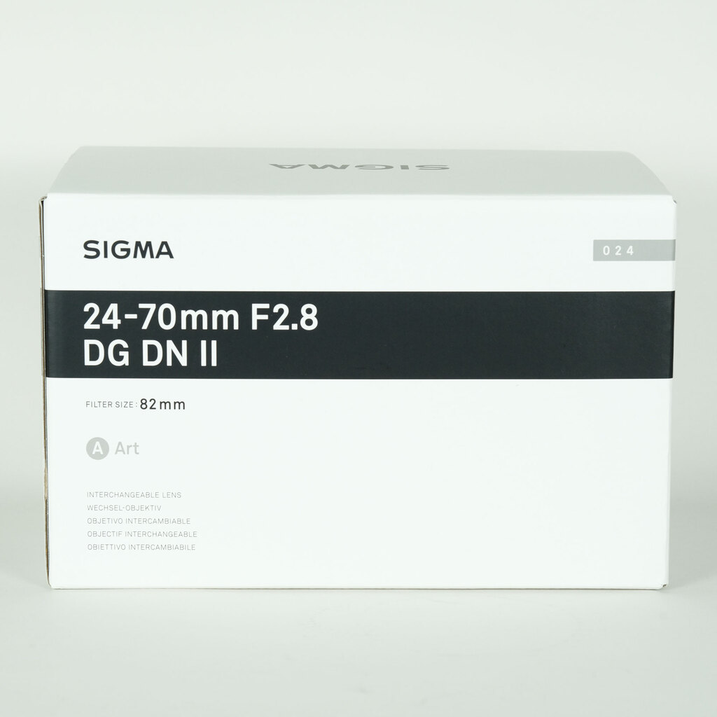 SIGMA 24-70mm F2.8 DG DN II｜Art [ソニーE用]