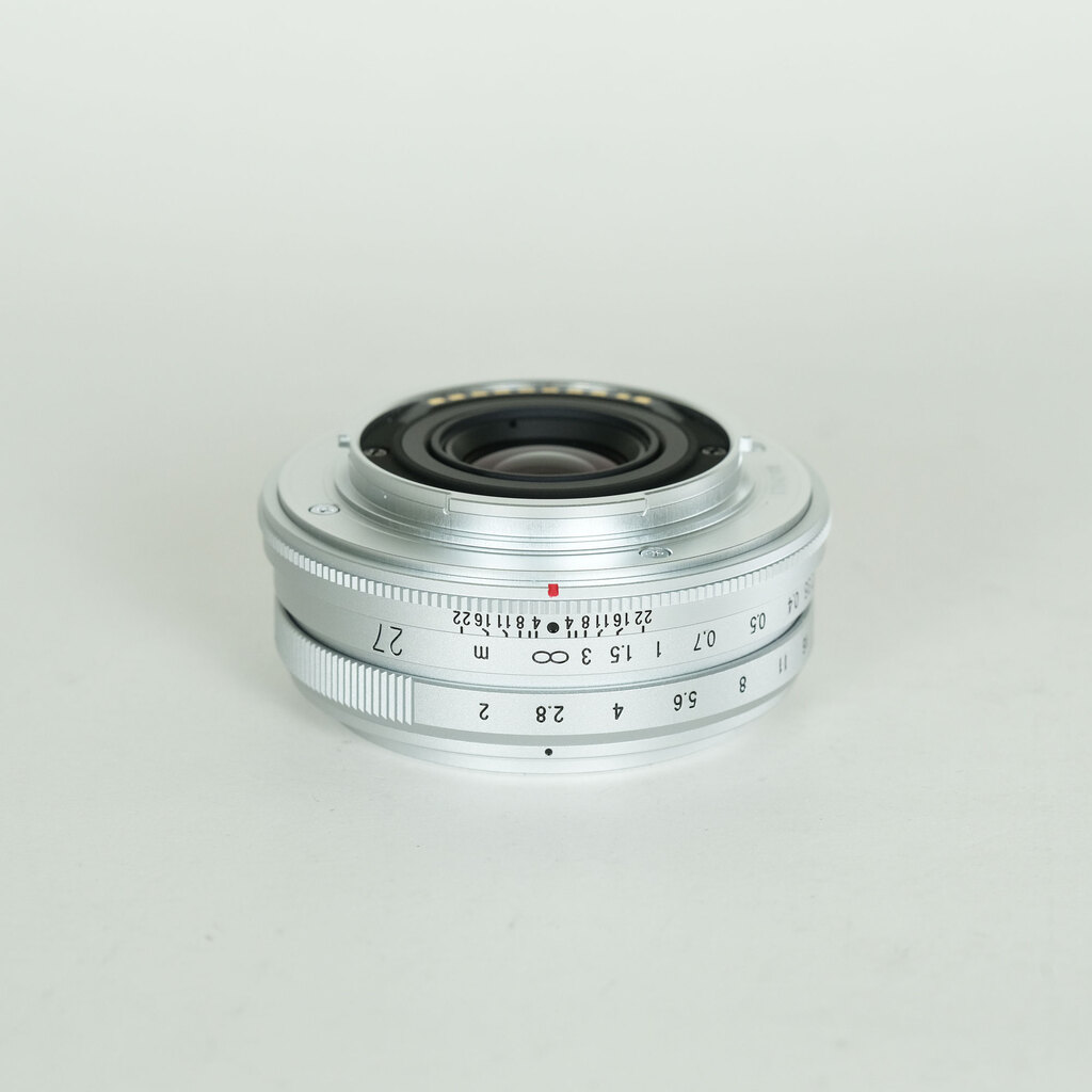 Voigtlander ULTRON 27mm F2 X-mount（フジフイルムX用） シルバー