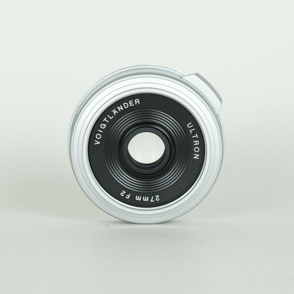 Voigtlander ULTRON 27mm F2 X-mount（フジフイルムX用） シルバー