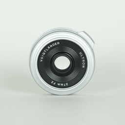 Voigtlander ULTRON 27mm F2 X-mount（フジフイルムX用） シルバー
