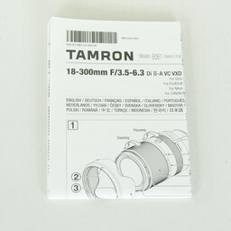 TAMRON 18-300mm F/3.5-6.3 Di III-A VC VXD (Model B061) [ニコンZ用]