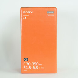 SONY E 70-350mm F4.5-6.3 OSS SEL70350G