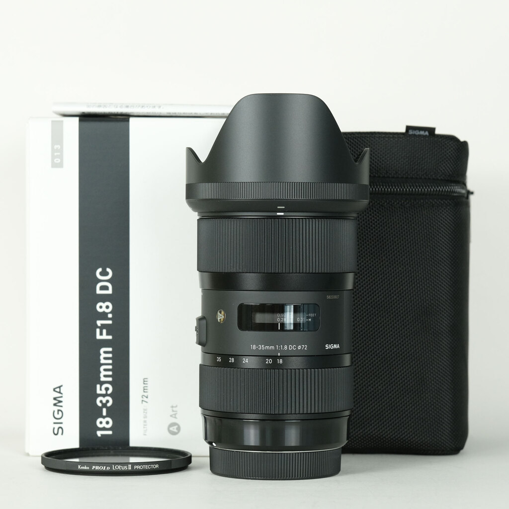 SIGMA 18-35mm F1.8 DC HSM｜Art [キヤノンEF用]