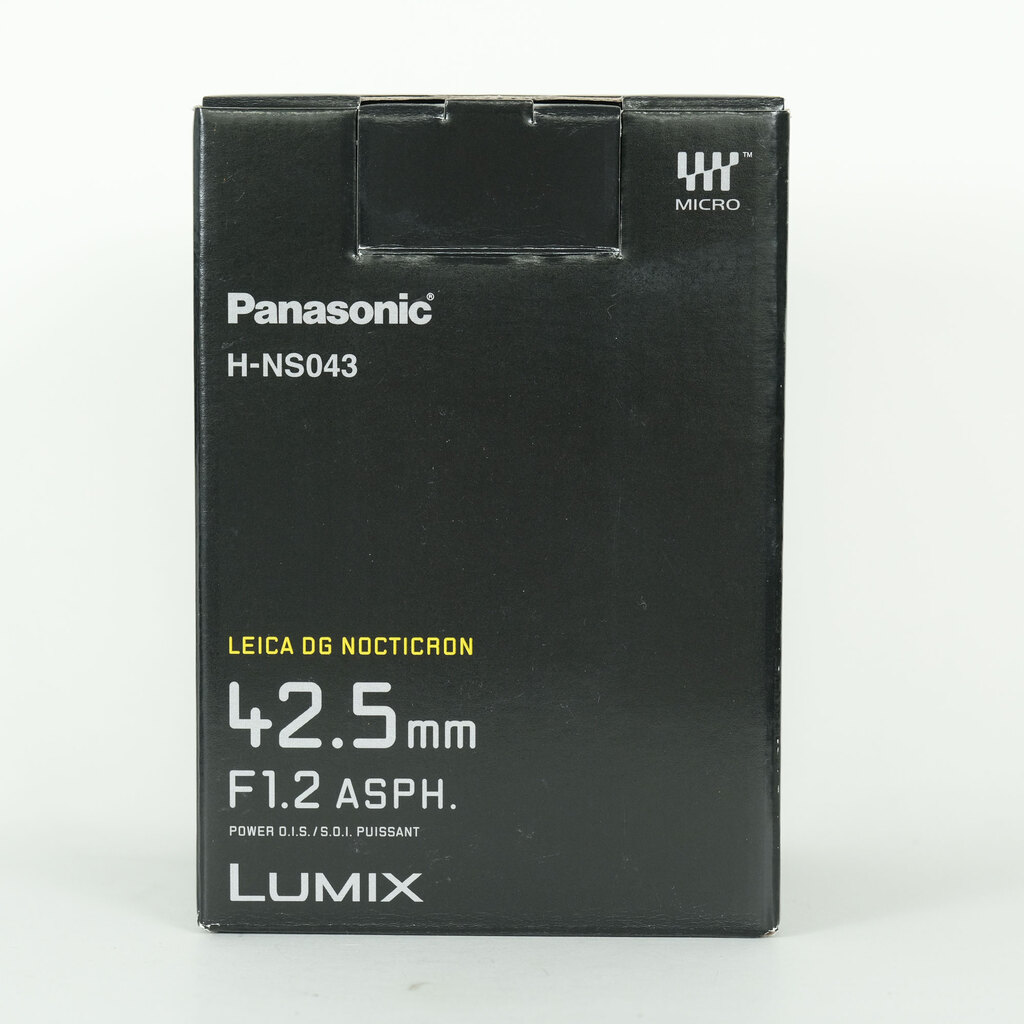 Panasonic LEICA DG NOCTICRON 42.5mm / F1.2 ASPH. / POWER O.I.S.の