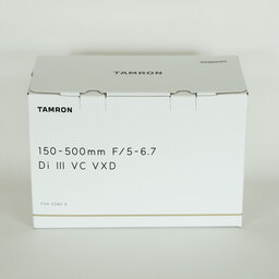 TAMRON 150-500mm F/5-6.7 Di III VC VXD（Model A057）[ソニーE用]