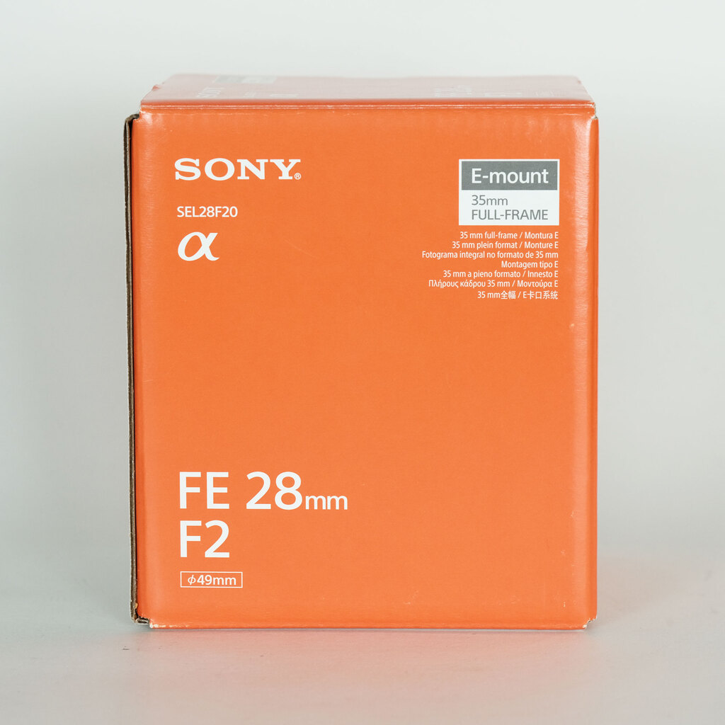 SONY FE 28mm F2 SEL28F20