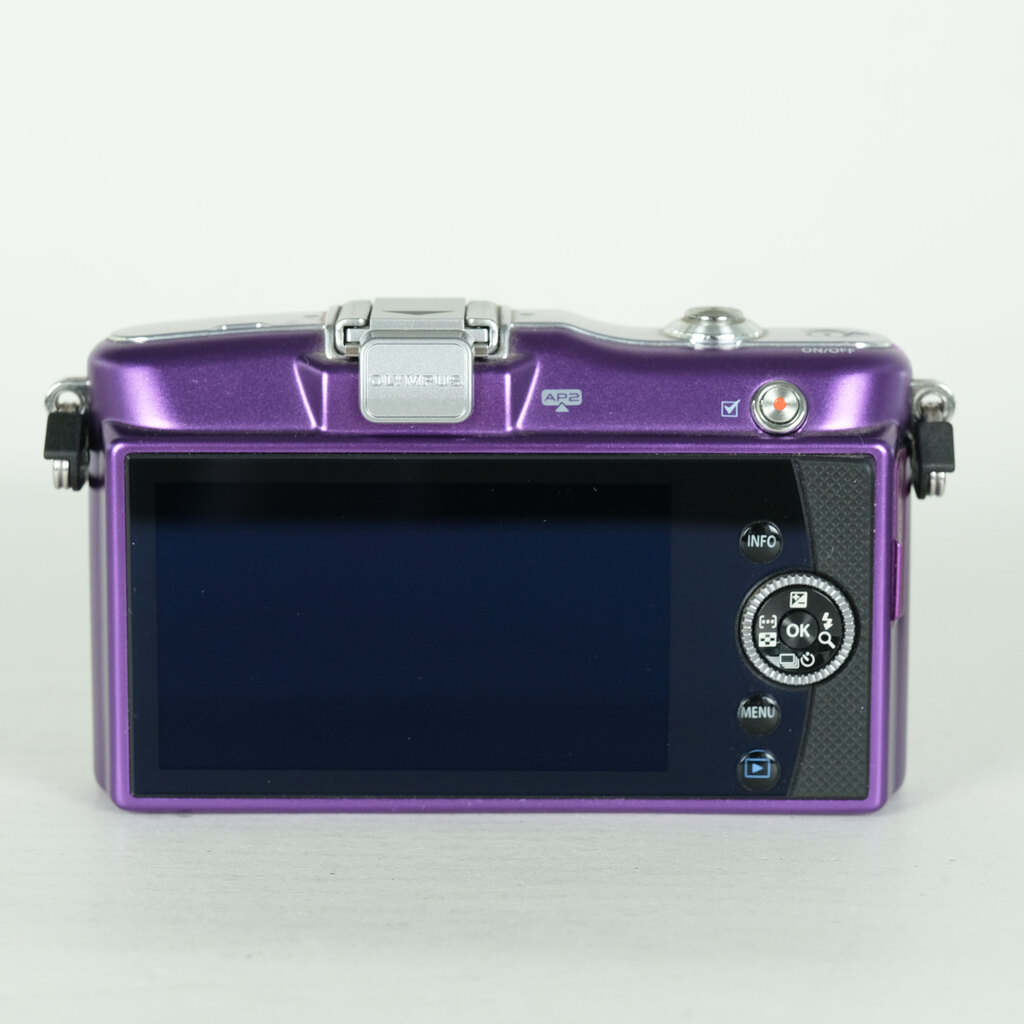 OLYMPUS PEN mini E-PM1 ボディ パープルの出品 | ONE SCENE（ワンシーン）