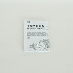 TAMRON 11-20mm F/2.8 Di III-A RXD (Model B060) [フジフイルムX用]