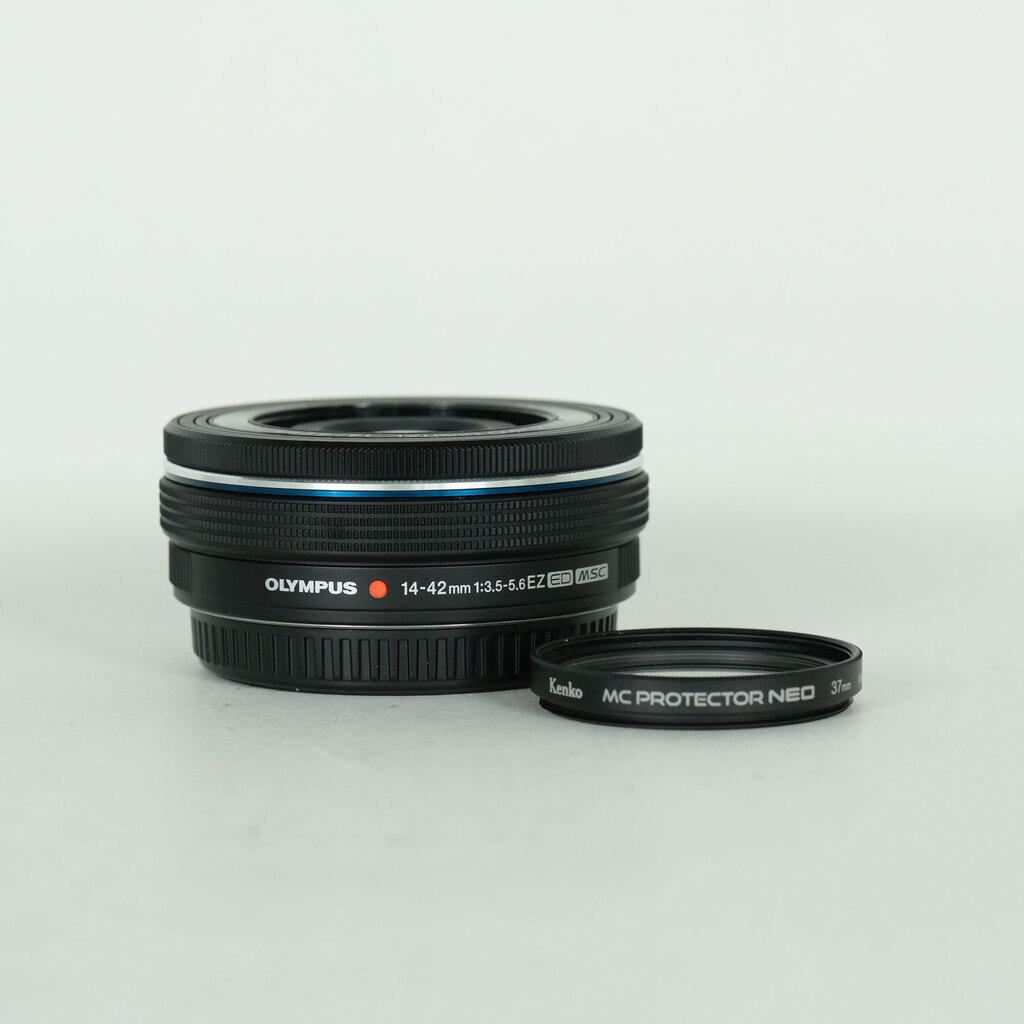 TAZUKI OLYMPUS 14-42mm 【動作品】ブラック457 OLYMPUS M.ZUIKO DIGITAL ED 14-42mm F3.5-5.6 EZ ブラックの出品