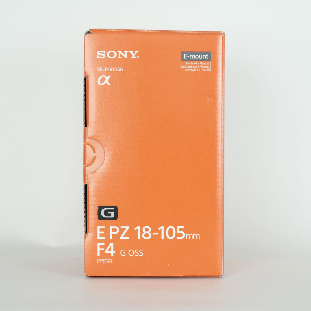 SONY E PZ 18-105mm F4 G OSS SELP18105G