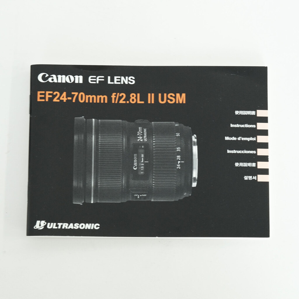 Canon EF24-70mm F2.8L II USM Canon EF24-70mm F2.8L II USM