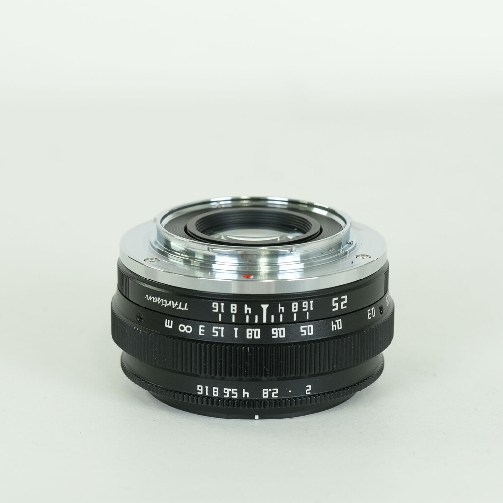 銘匠光学 TTArtisan 25mm F2 C (フジフイルムX用) ブラック 銘匠光学 TTArtisan 25mm F2 C (フジフイルムX用) ブラック