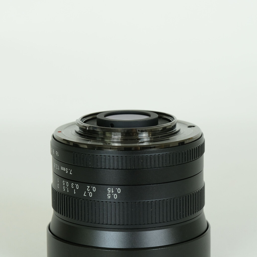 七工匠 7Artisans 7.5mm F2.8 FISH-EYE II ED (マイクロフォーサーズ用) ブラック