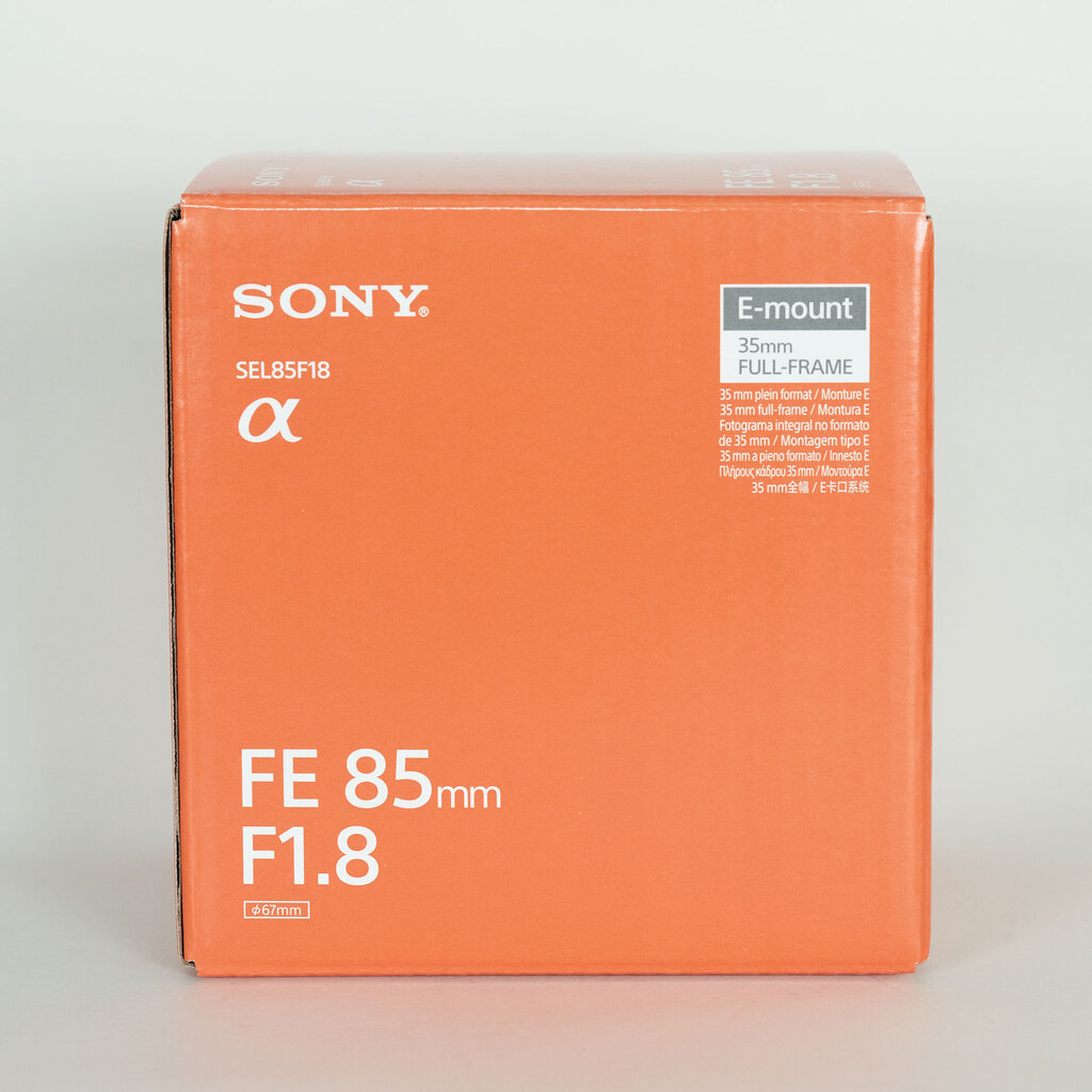 SONY FE 85mm F1.8 SEL85F18