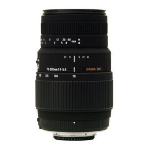 SIGMA 70-300mm F4-5.6 DG MACRO [ニコンF用]