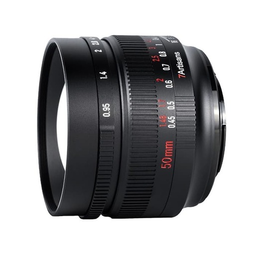 七工匠 7Artisans 50mm F0.95 (ソニーE用) ブラック 七工匠 7Artisans 50mm F0.95 (ソニーE用) ブラック