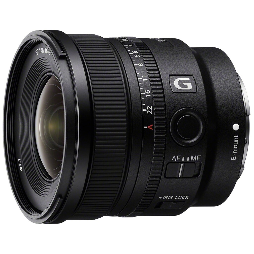 10月18日限定価格♪【通称:神レンズ】SONY 単焦点 E 16mm 小型・軽量設計の明るい大口径超広角単焦点レンズ。SONY FE 16mm F1.8