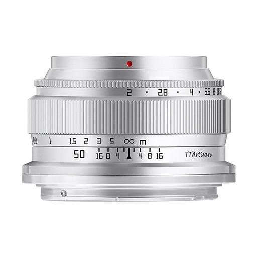 銘匠光学 TTArtisan 50mm F2 (ニコンZ用) シルバー