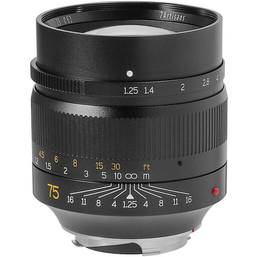 七工匠  7artisans 75mm F1.25 [ライカM用]