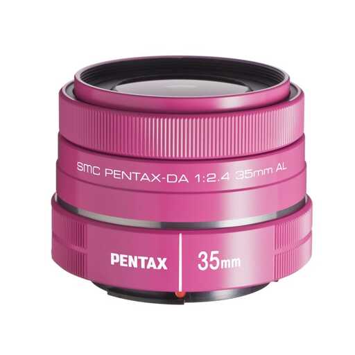 PENTAX DA35mm F2.4 AL(受注生産) ピンク PENTAX DA35mm F2.4 AL(受注生産) ピンク