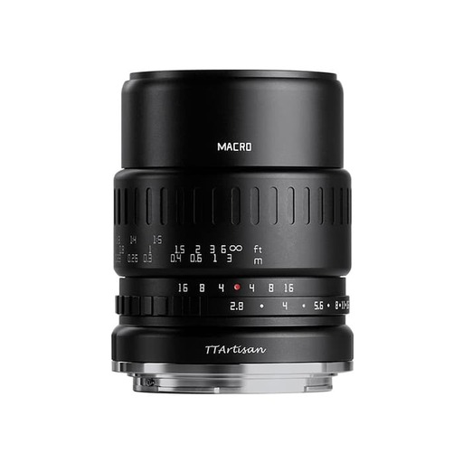 銘匠光学 TTArtisan 40mm F2.8 MACRO C  (キヤノンRF用) ブラック