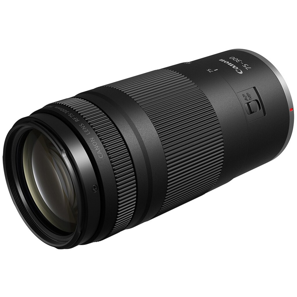 Canon 75-300mm レンズ 手ブレ補正付き 撒き餌レンズの新境地開拓となるレンズ。Canon RF75-300mm F4