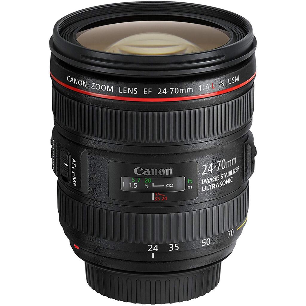 美品　Canon EF 24-70mm F4L IS USMズームレンズ square_with_white_background_l