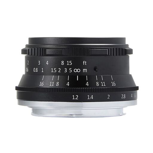 七工匠 7Artisans 35mm F1.2 (マイクロフォーサーズ用) ブラック