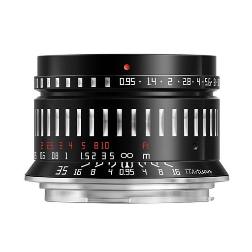 銘匠光学 TTArtisan 35mm F0.95 C (キヤノンRF用) ブラック×シルバー 銘匠光学 TTArtisan 35mm F0.95 C (キヤノンRF用) ブラック×シルバー