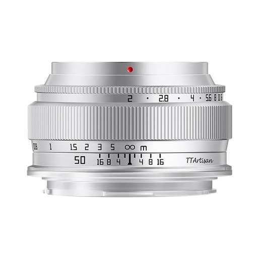 銘匠光学 TTArtisan 50mm F2 (ライカSL/TL用) シルバー 銘匠光学 TTArtisan 50mm F2 (ライカSL/TL用) シルバー